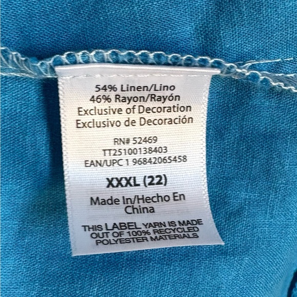 Time and Tru Ombre Sleeveless Blouse - Picture 10 of 10